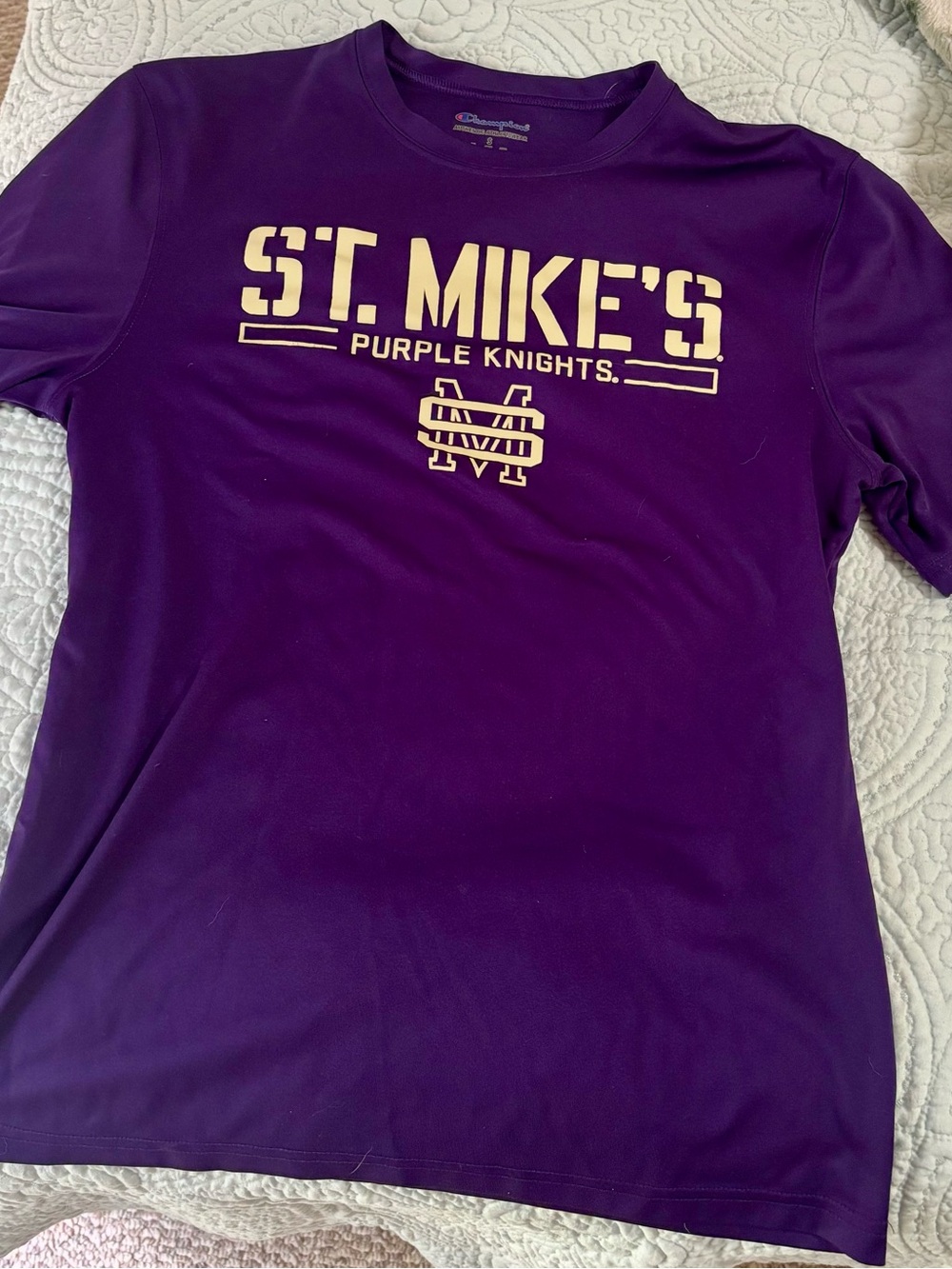 Champion St. Mike's Purple Knights Athletic Tee